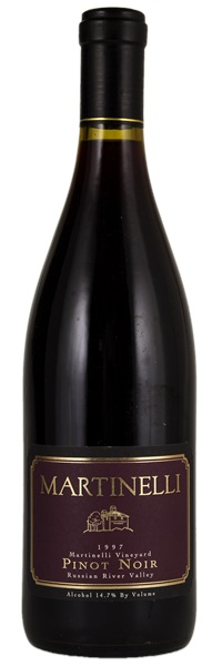 1997 Martinelli Martinelli Vineyard Pinot Noir, 750ml