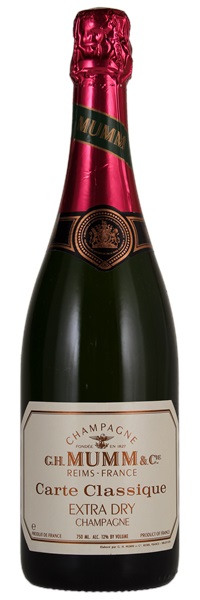 N.V. G.H. Mumm Carte Classique Extra Dry, 750ml