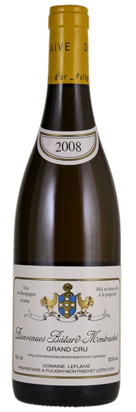 2008 Domaine Leflaive Bienvenues-Bâtard-Montrachet, 750ml