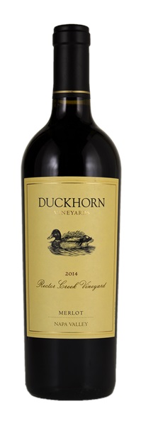 2014 Duckhorn Vineyards Rector Creek Vineyard Merlot, 750ml