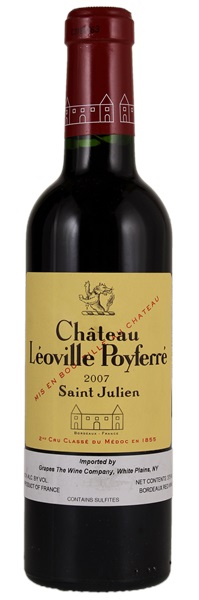 2007 Château Leoville-Poyferre, 375ml