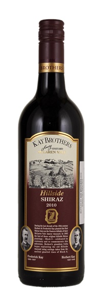 2010 Kay Brothers Amery Vineyards Hillside Shiraz (Screwcap), 750ml