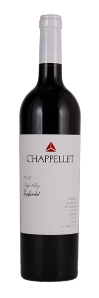 2012 Chappellet Vineyards Napa Valley Zinfandel, 750ml
