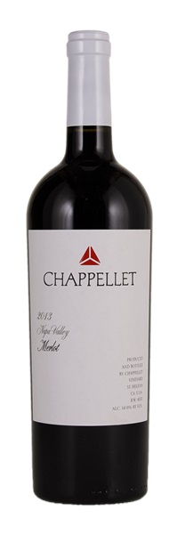 2013 Chappellet Vineyards Merlot, 750ml