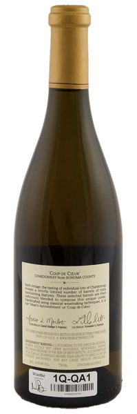 2015 Morlet Family Vineyards Coup de Coeur Chardonnay, 750ml