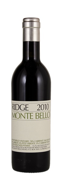 2010 Ridge Monte Bello, 375ml