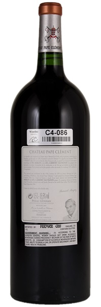 2005 Château Pape-Clement, 1.5ltr