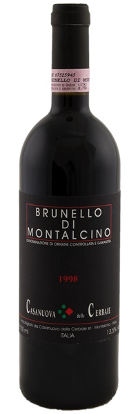 1998 Casanuova Delle Cerbaie Brunello di Montalcino, 750ml