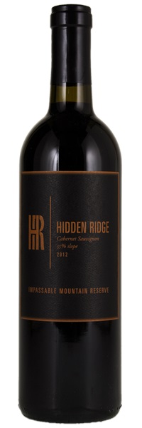2012 Hidden Ridge Impassable Mountain Reserve Cabernet Sauvignon, 750ml