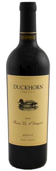 2013 Duckhorn Vineyards Rector Creek Vineyard Merlot, 750ml