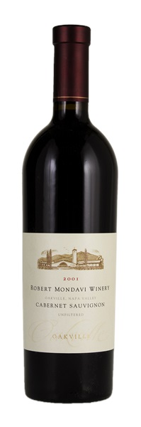 2001 Robert Mondavi Oakville Cabernet Sauvignon, 750ml