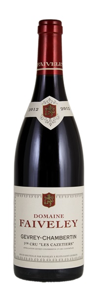 2012 Faiveley Gevrey-Chambertin Les Cazetiers, 750ml