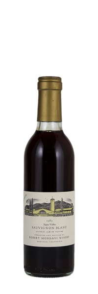 1983 Robert Mondavi Botrytis Sauvignon Blanc, 375ml