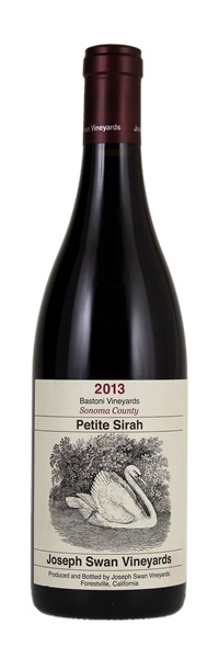 2013 Joseph Swan Bastoni Vineyard Petite Sirah, 750ml