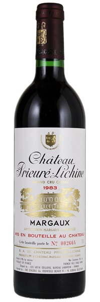 1983 Château Prieure-Lichine, 750ml