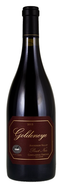 2013 Goldeneye Confluence Vineyard Hillside Pinot Noir, 750ml
