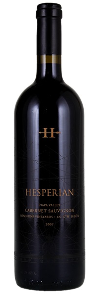 2007 Hesperian Muscatine Vineyard Cabernet Sauvignon, 750ml