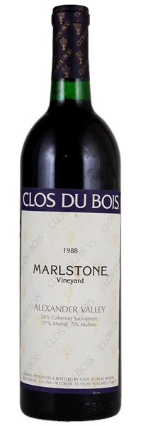 1988 Clos du Bois Marlstone, 750ml