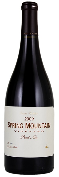 2009 Spring Mountain Pinot Noir, 750ml