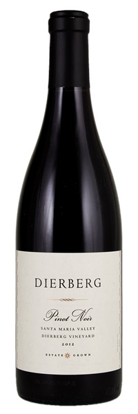 2012 Dierberg Vineyards Santa Maria Valley Pinot Noir, 750ml