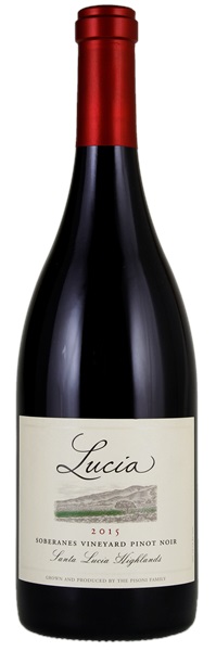 2015 Lucia Soberanes Vineyard Pinot Noir, 750ml