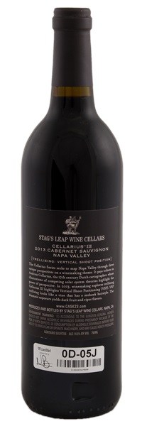 2013 Stag's Leap Wine Cellars Cellarius III, 750ml