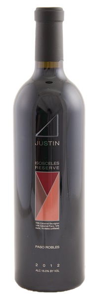 2012 Justin Vineyards Reserve Isosceles, 750ml