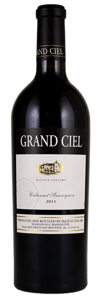 2011 Delille Cellars Grand Ciel Cabernet Sauvignon, 750ml