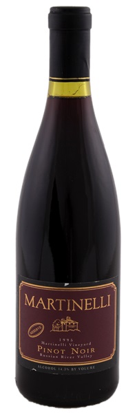 1995 Martinelli Martinelli Vineyard Reserve Pinot Noir, 750ml