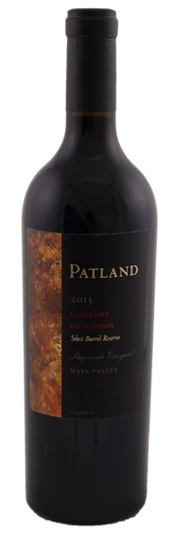 2013 Patland Estate Vineyards Stagecoach Vineyard Select Barrel Reserve Cabernet Sauvignon, 750ml