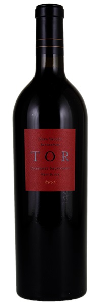 2001 TOR Kenward Family Wines West Block Clone 4 Cabernet Sauvignon, 750ml