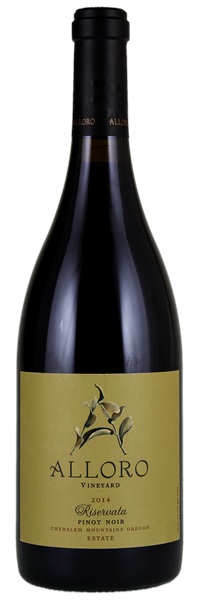 2014 Alloro Vineyard Riservata Pinot Noir, 750ml