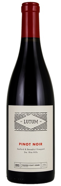 2015 Lutum Sanford & Benedict Vineyard Pinot Noir, 750ml