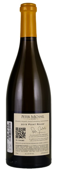 2015 Peter Michael Point Rouge Chardonnay, 750ml