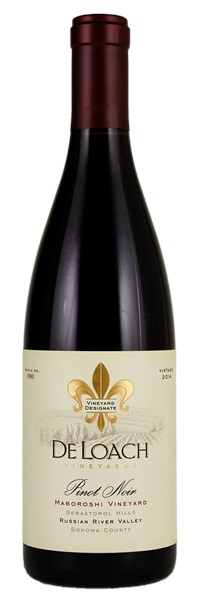 2014 De Loach Vineyards Maboroshi Vineyard Pinot Noir, 750ml