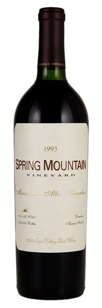 1993 Spring Mountain Miravalle Alba Chevalier Vineyard, 750ml