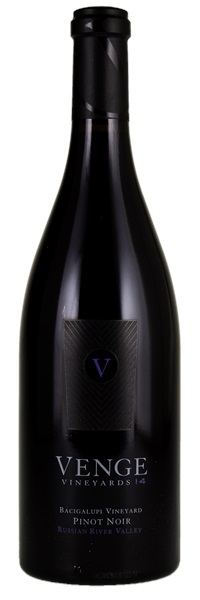 2014 Venge Bacigalupi Vineyard Pinot Noir, 750ml