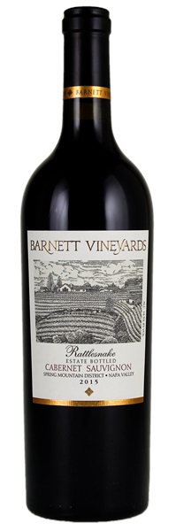 2015 Barnett Vineyards Rattlesnake Hill Cabernet Sauvignon, 750ml