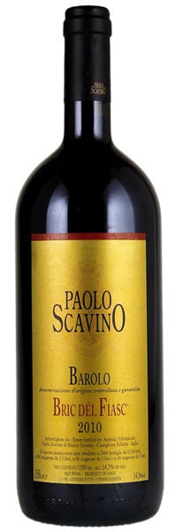 2010 Paolo Scavino Barolo Bric del Fiasc, 1.5ltr