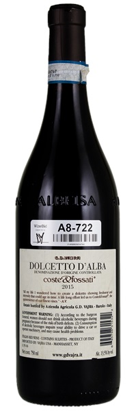 2015 G.D. Vajra Coste & Fossati Dolcetto d'Alba, 750ml