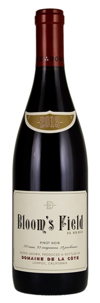 2013 Domaine De La Côte Bloom's Field Pinot Noir, 750ml