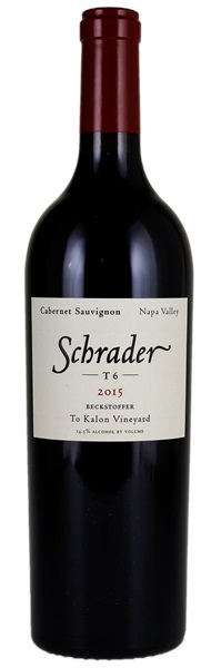2015 Schrader T6 Beckstoffer To Kalon Vineyard Cabernet Sauvignon, 750ml