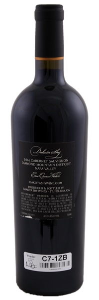 2014 Dakota Shy Diamond Mountain District Cabernet Sauvignon, 750ml