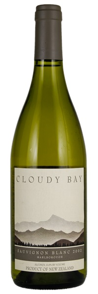 2002 Cloudy Bay Sauvignon Blanc, 750ml