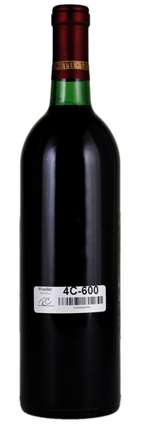 1989 Leonetti Cellar Washington Cabernet Sauvignon, 750ml