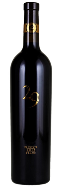 2012 Vineyard 29 Cabernet Franc, 750ml