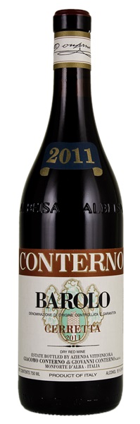 2011 Giacomo Conterno Barolo Cerretta
