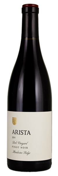 2014 Arista Winery Perli Vineyard Pinot Noir, 750ml