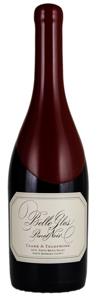 2016 Belle Glos Clark & Telephone Vineyard Pinot Noir, 750ml