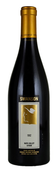 1992 Swanson Syrah, 750ml